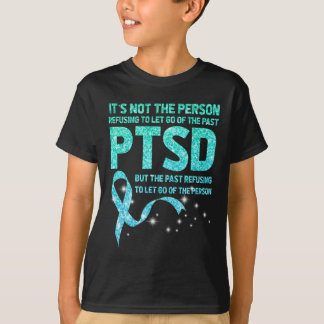 Ptsd認識度月Let Goサポート退役軍人Menta Tシャツ