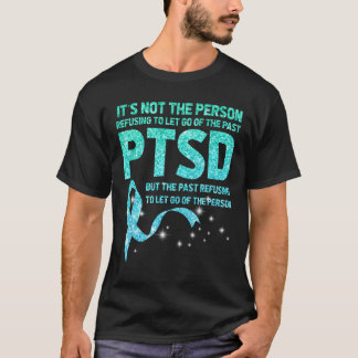 Ptsd認識度月Let Goサポート退役軍人Menta Tシャツ