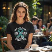 PTSD認識:手を取り合って トライブレンドTシャツ