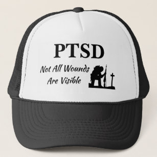 PTSD: すべての傷が目に見える帽子ではないです キャップ