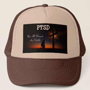PTSD: すべての傷が目に見える帽子ではないです キャップ