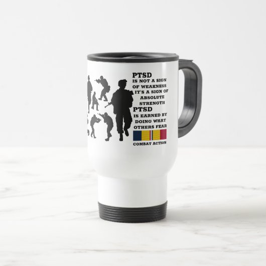 PTSD トラベルマグ (正面右)