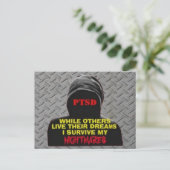 PTSD:他の人は夢を生きる ポストカード (スタンド正面)