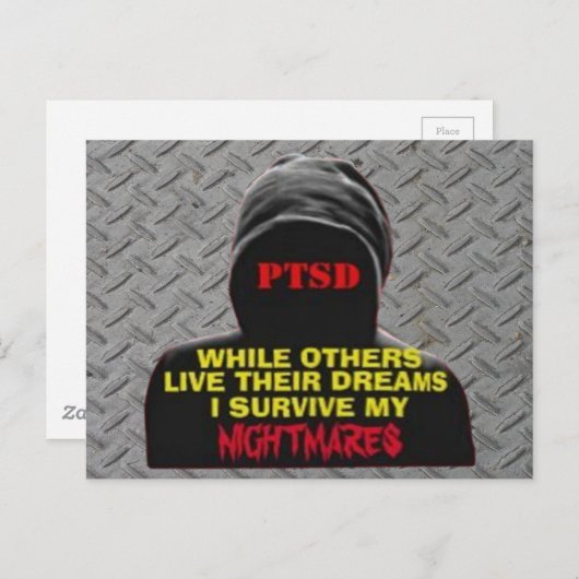 PTSD:他の人は夢を生きる ポストカード (正面/裏面)