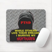 PTSD：他の人は夢を生きる マウスパッド (マウス)