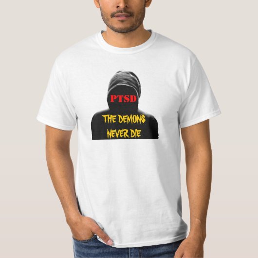 PTSD：悪魔は死なない Tシャツ (正面)