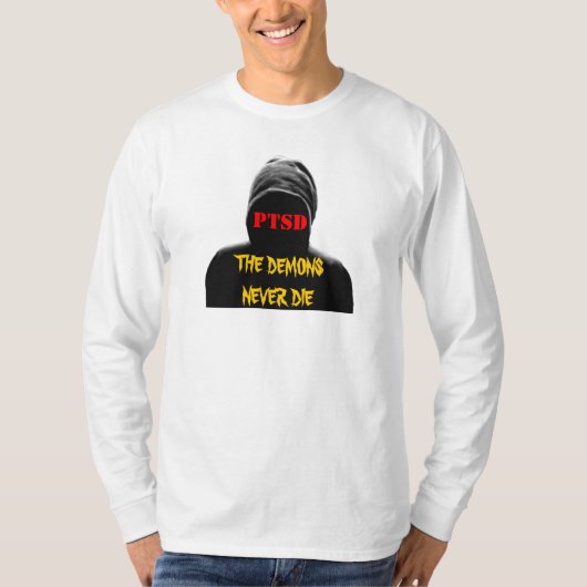 PTSD：悪魔は死なない Tシャツ (正面)