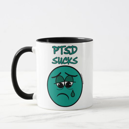 PTSD...最低 マグカップ (左)
