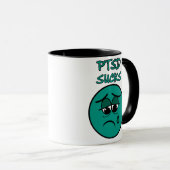 PTSD...最低 マグカップ (正面右)