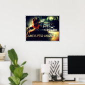 PTSD Awareness Poster ポスター (ホームオフィス)