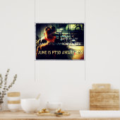 PTSD Awareness Poster ポスター (キッチン)