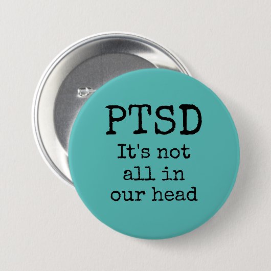 PTSD button 缶バッジ (正面&裏面)