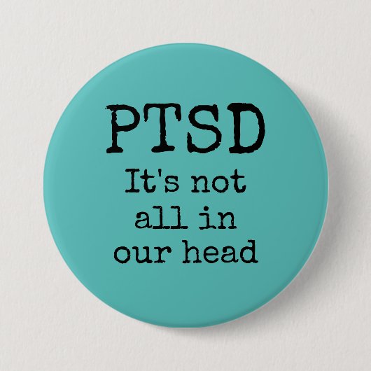 PTSD button 缶バッジ (正面)
