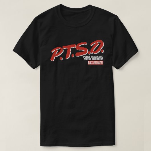 PTSD Tシャツ (デザイン正面)
