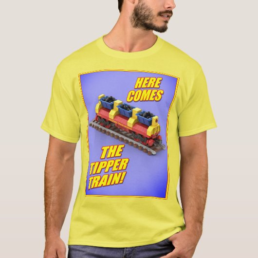 PTWティッパー列車Tシャツ Tシャツ (正面)