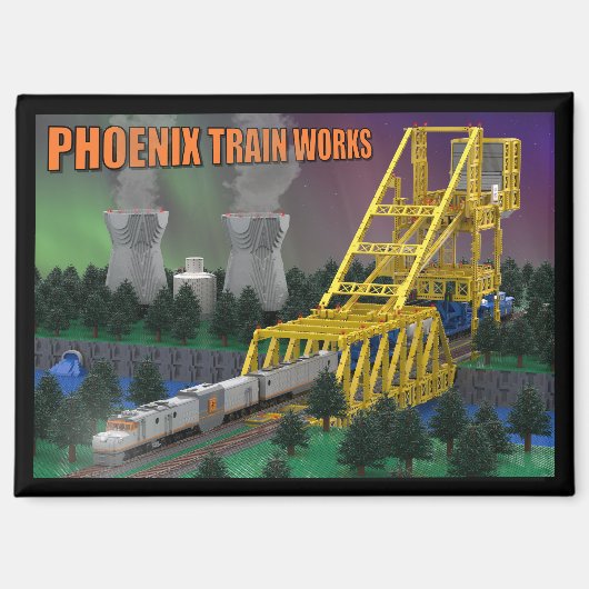 PTW 原子力列車  マグネット (正面)