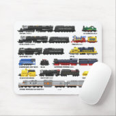 PTW Train Collection Mousepad マウスパッド (マウス)