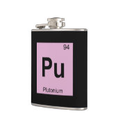 Pu - プルトニウム 化学 周期表 シンボル フラスク (左)