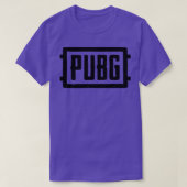 PUBGブラック Tシャツ (デザイン正面)