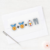 PUBG (非公式) – チキンディナーシール 長方形シール (封筒)