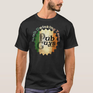 PubGuysのアイルランドの飲むチーム Tシャツ