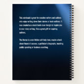 Public 話's Book Cover Inspirationノート ノートブック (裏面)