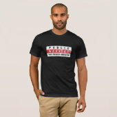 PUBLIC 警告's – 言論の自由の停止 | 抗議 Tシャツ (正面フル)