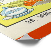 Public Health, battle flies, Taiwan 1959 ポスター (角)