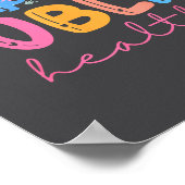 Public Health Nurse Dinosaurs Nursing Design For M ポスター (角)