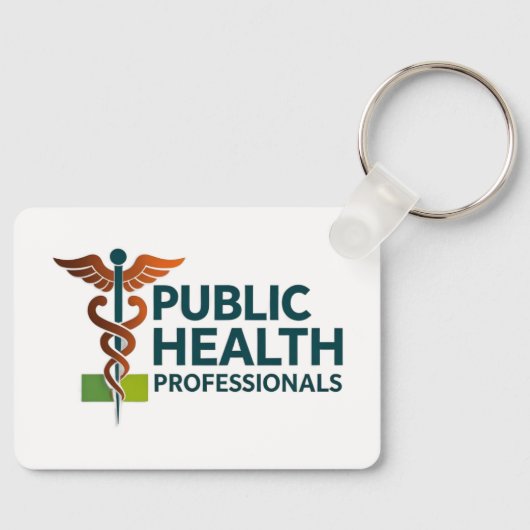 Public Health Professionals Keychain キーホルダー (正面)
