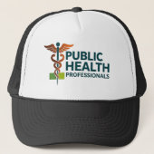 Public Health Professionals Trucker Hat キャップ (正面)