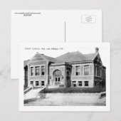 Public Library, San Luis Obispo,カリフォルニアヴィンテージ ポストカード (正面/裏面)