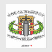 PUBLIC SAFETY BOMB TECH STICKER シール (シート)