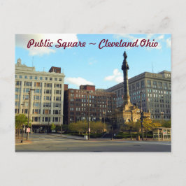 Public Square, Cleveland Ohioポストカード ポストカード