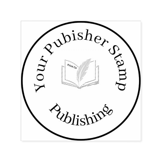 Publisher Stamp セルフインキングスタンプ (デザイン)
