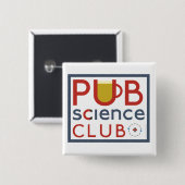 PubScienceClubのバッジ 缶バッジ (正面&裏面)