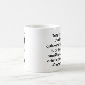 Pucciniの引用文 コーヒーマグカップ (中央)