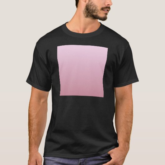 Puceの横の勾配へのピンクのレース Tシャツ (正面)