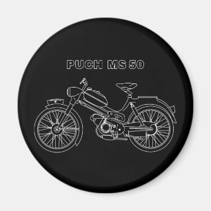 PUCH MS 50オーストリアのスクーター設計図 マグネット