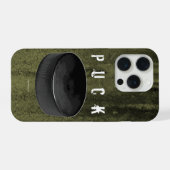 PUCK (ホッケー)ケース – メイトiPhoneケース iPhoneケース (裏面横)