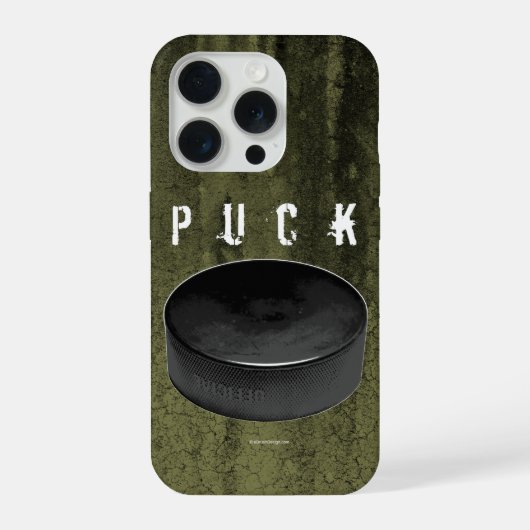 PUCK (ホッケー)ケース – メイトiPhoneケース iPhoneケース (裏面)