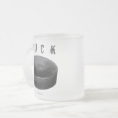 PUCK (ホッケー)フロステッドグラスコーヒーマグ フロストグラスマグカップ (正面左)