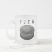 PUCK (ホッケー)フロステッドグラスコーヒーマグ フロストグラスマグカップ (左)