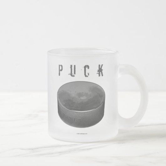PUCK (ホッケー)フロステッドグラスコーヒーマグ フロストグラスマグカップ (右)
