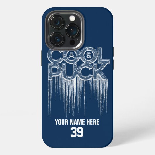 Puck Case-カッコいいMate iPhoneケースとして iPhoneケース (裏面)