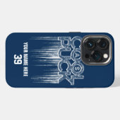 Puck Case-カッコいいMate iPhoneケースとして iPhoneケース (裏面横)
