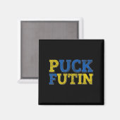 PUCK FUTIN I Stand With Ukraine マグネット (正面/裏面)