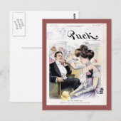 Puck Magazine Cover 1902年4月 ポストカード (正面/裏面)