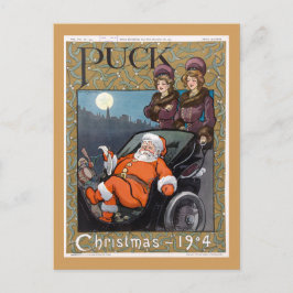 Puck Magazine Cover Christmas 1904 シーズンポストカード