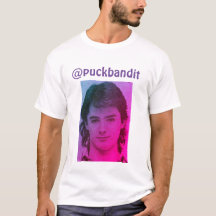Puckbandit Tシャツ ビジネス・イン・ザ・フロント